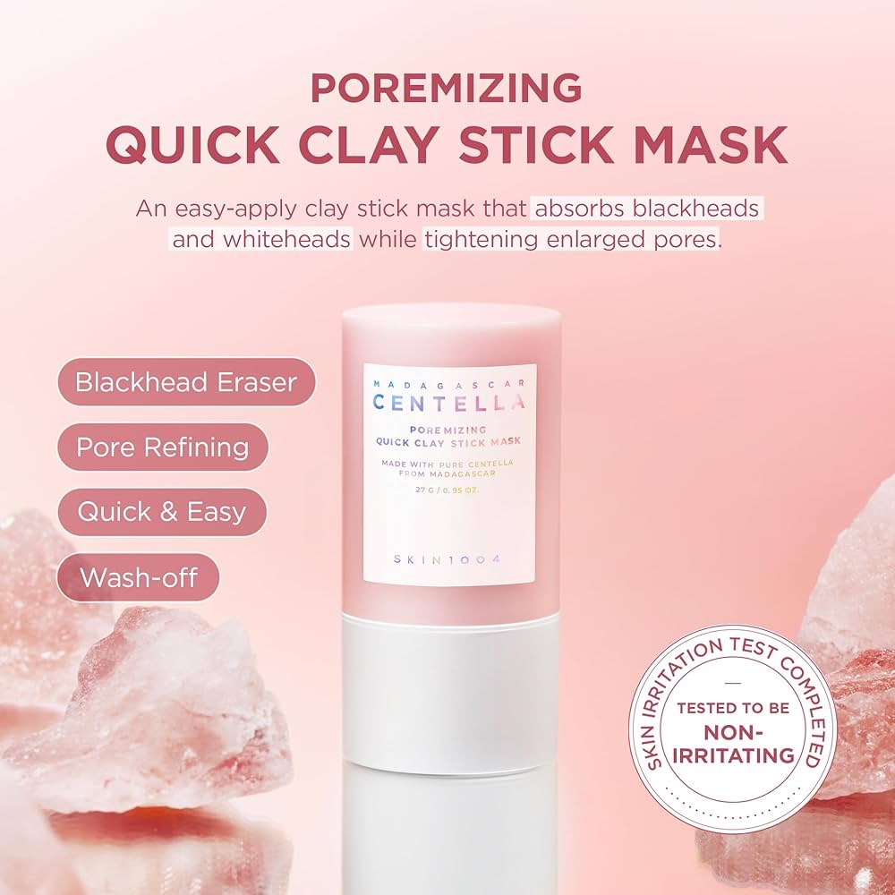 SKIN 1004 - Madagascar Centella Poremizing Quick Clay Stick Mask - Image 2