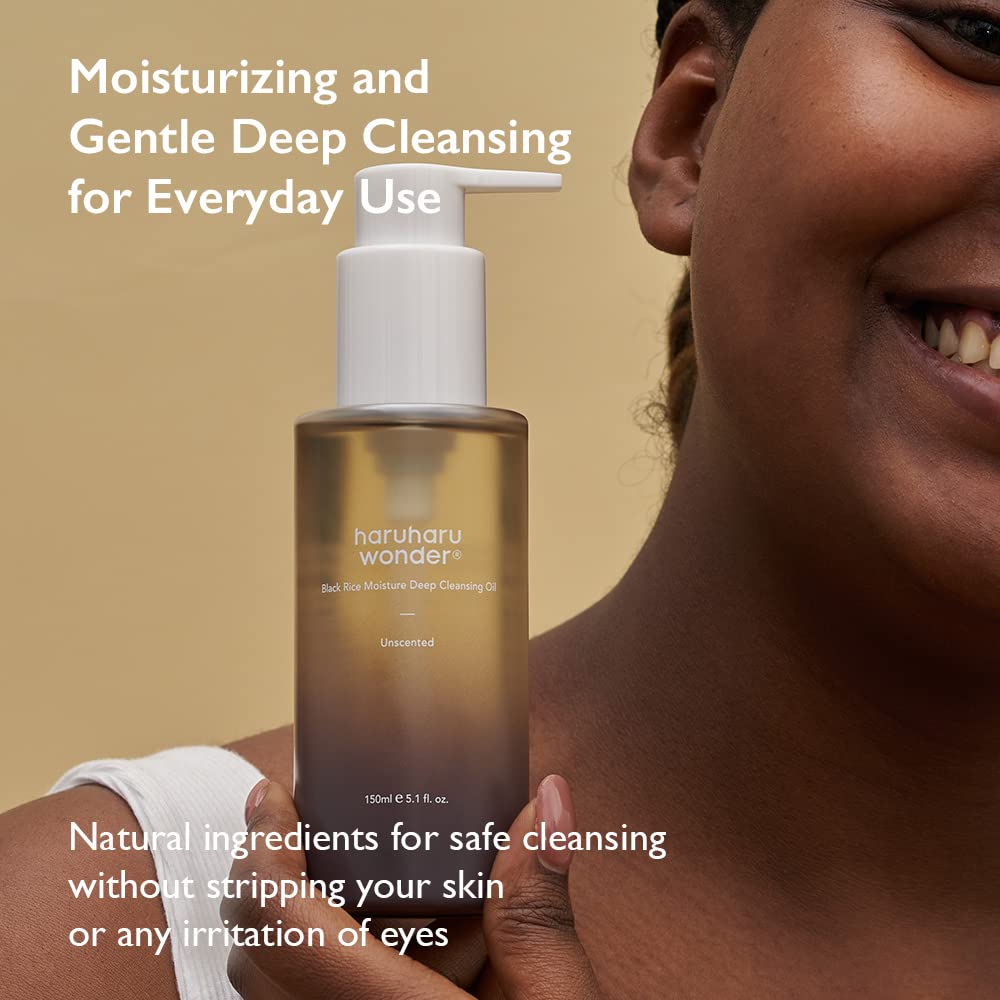 Haruharu Wonder - BLACK RICE Moisture Cleansing Oil - Image 2