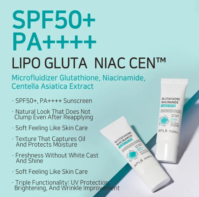 APLB - Glutathione Niacinamide Sunscreen - Image 2