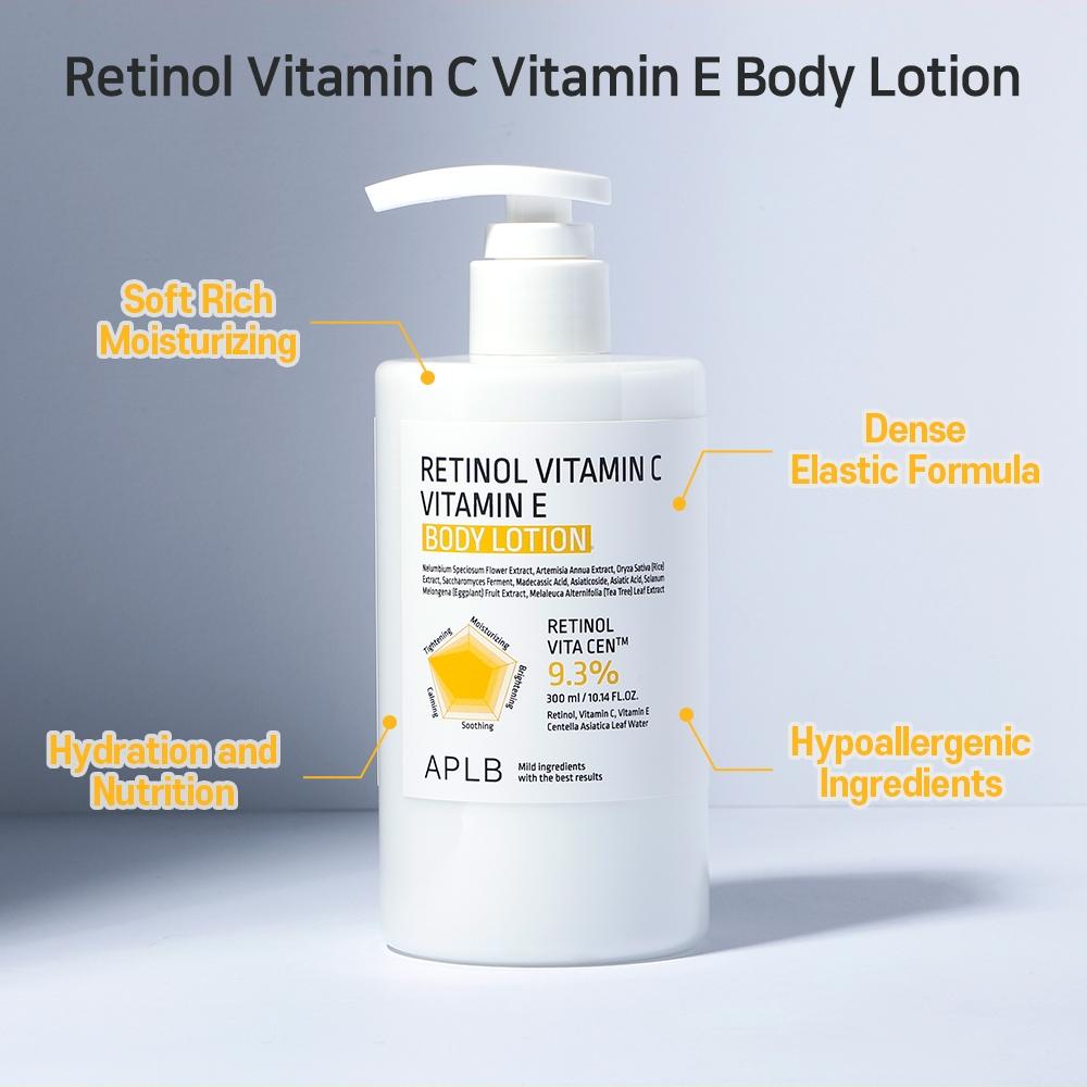 APLB Retinol Vitamin C Vitamin E Body Lotion - Image 12