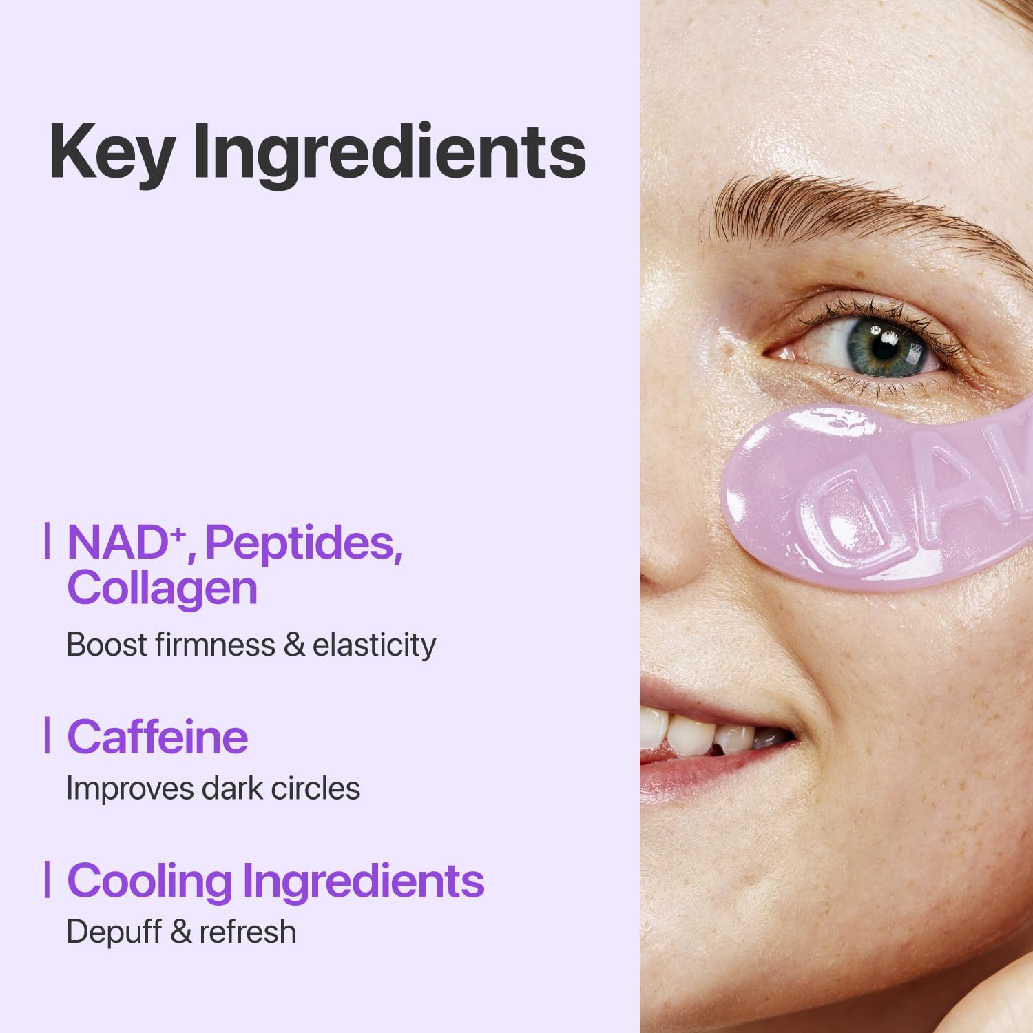 Numbuzin - No.9 NAD+ Collagen Under Eye Patches - Image 4
