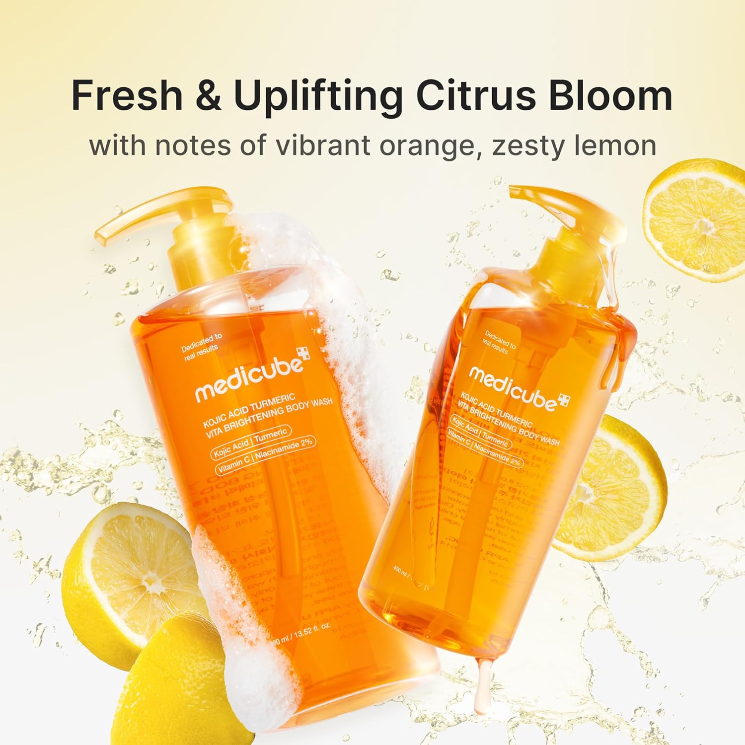 Medicube Kojic Acid Turmeric Brightening Body Wash - Image 5