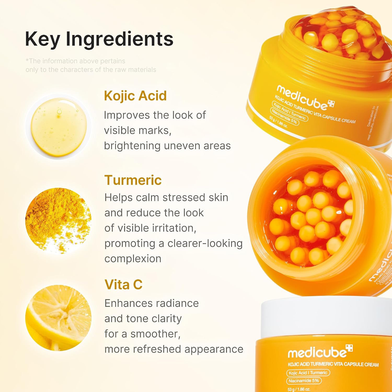Medicube Kojic Acid Turmeric Vita Capsule Cream - Image 3